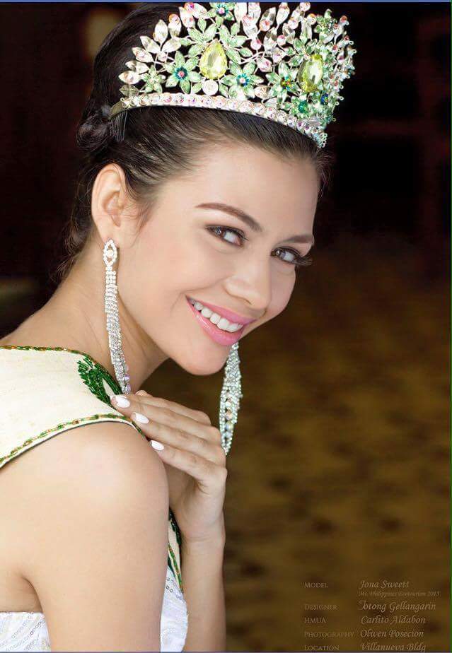 Miss Paraw Regatta - Earth Iloilo City 2015 Jona Sweett is the  reigning Miss Philippines Earth Eco-Tourism